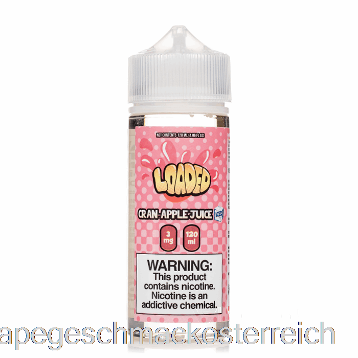 Geeister Cran Apple – Geladenes E-Liquid – Rücksichtslos – 120 Ml, 6 Mg Vape-Geschmack